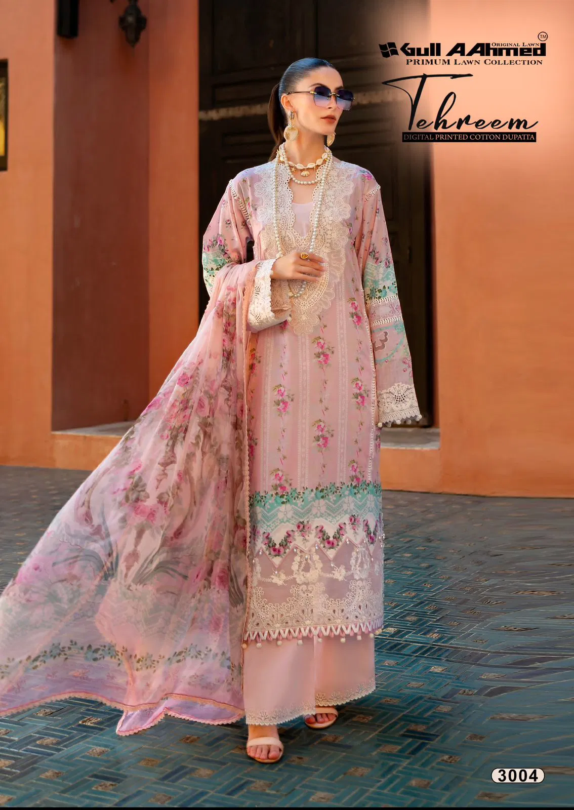 Tehreem Vol 3 By Gull A  Ahmed Lawn Cotton Surat Dress Material Wholesale Market